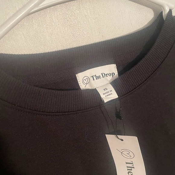 The Drop Women's Kiko Oversized Crewneck Sweatshirt NWT Size XS - Picture 9 of 11